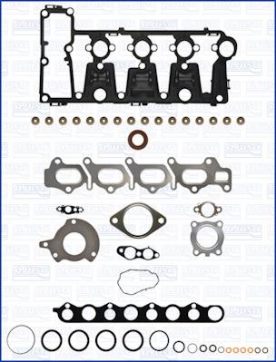 Ajusa 53044100 - Комплект прокладок, головка цилиндра autosila-amz.com