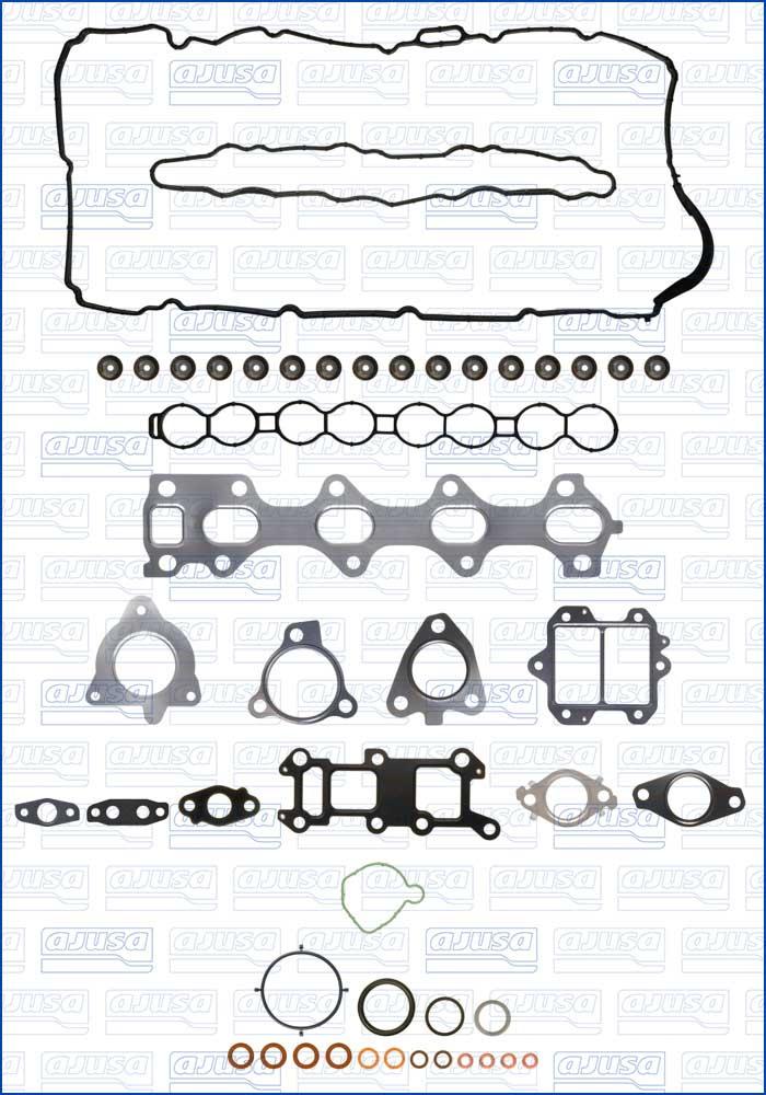 Ajusa 53087800 - Комплект прокладок, головка цилиндра autosila-amz.com