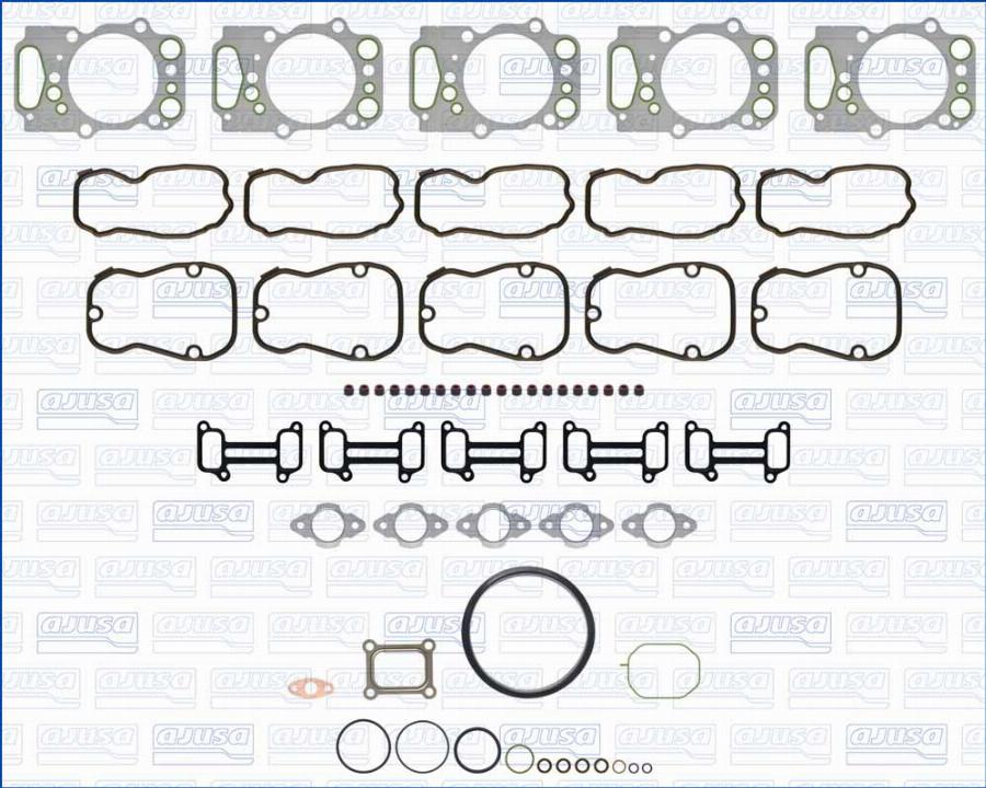 Ajusa 52496200 - Комплект прокладок, головка цилиндра autosila-amz.com