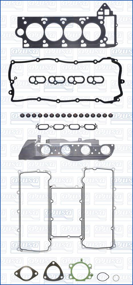 Ajusa 52446100 - Комплект прокладок, головка цилиндра autosila-amz.com