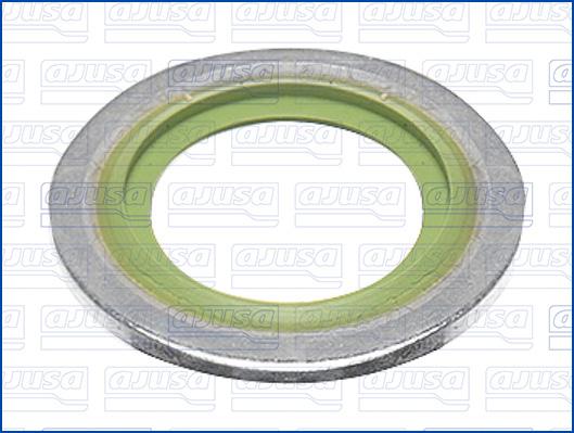 Ajusa 20003300 - Уплотнительное кольцо, резьбовая пробка маслосливного отверстия autosila-amz.com