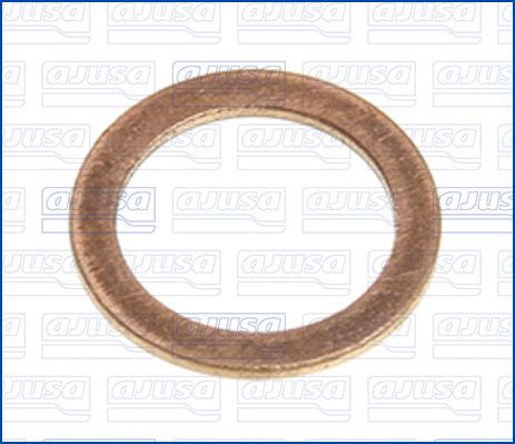 Ajusa 21011500 - Уплотнительное кольцо, резьбовая пробка маслосливного отверстия autosila-amz.com