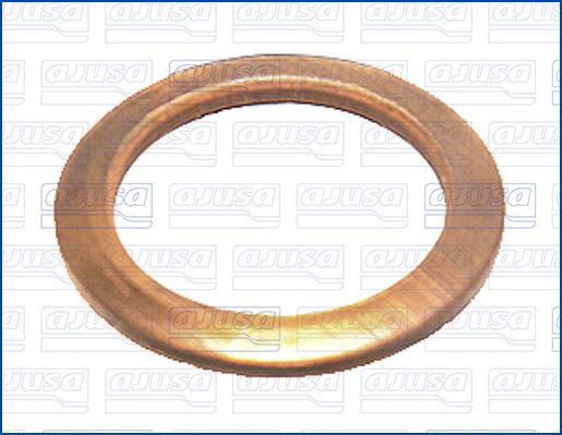 Ajusa 21012700 - Уплотнительное кольцо, резьбовая пробка маслосливного отверстия autosila-amz.com