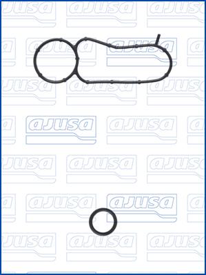 Ajusa 77019700 - Комплект прокладок, масляный радиатор autosila-amz.com