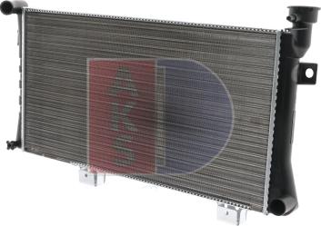 AKS Dasis 492003N - Радиатор, охлаждение двигателя autosila-amz.com