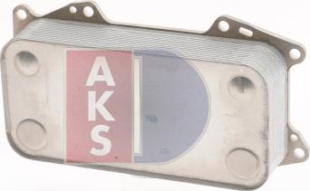 AKS Dasis 446052N - Масляный радиатор, двигательное масло autosila-amz.com