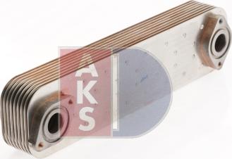 AKS Dasis 406002N - Масляный радиатор, двигательное масло autosila-amz.com
