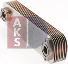 AKS Dasis 406002N - Масляный радиатор, двигательное масло autosila-amz.com