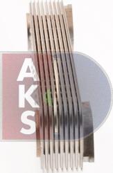 AKS Dasis 406002N - Масляный радиатор, двигательное масло autosila-amz.com