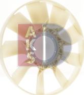 AKS Dasis 408045N - Крыльчатка вентилятора, охлаждение двигателя autosila-amz.com