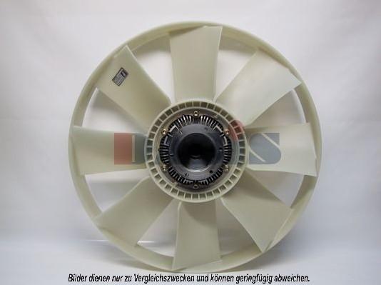 AKS Dasis 408170N - Вентилятор, охлаждение двигателя autosila-amz.com