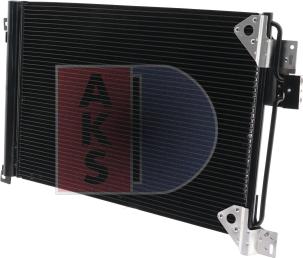 AKS Dasis 402002N - Конденсатор кондиционера autosila-amz.com