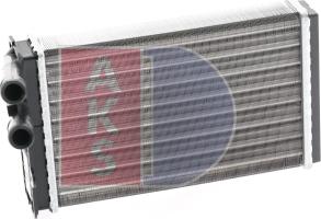AKS Dasis 489100N - Теплообменник, отопление салона autosila-amz.com