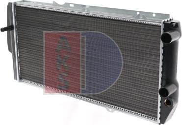 AKS Dasis 480510N - Радиатор, охлаждение двигателя autosila-amz.com