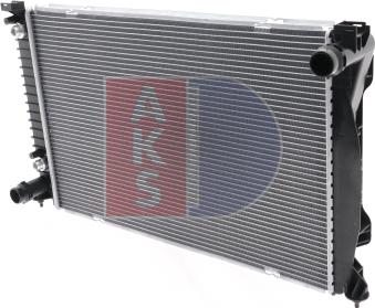 AKS Dasis 480048N - Радиатор, охлаждение двигателя autosila-amz.com