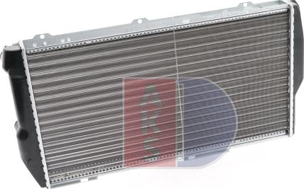 AKS Dasis 480060N - Радиатор, охлаждение двигателя autosila-amz.com