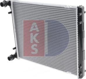 AKS Dasis 480037N - Радиатор, охлаждение двигателя autosila-amz.com