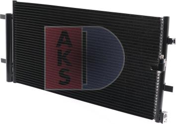 AKS Dasis 482024N - Конденсатор кондиционера autosila-amz.com