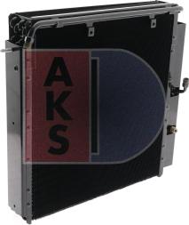 AKS Dasis 422034N - Конденсатор кондиционера autosila-amz.com