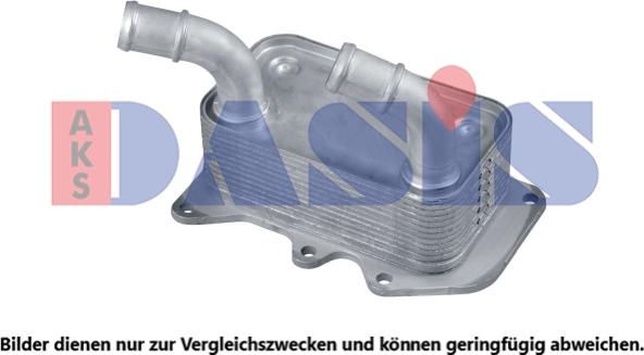 AKS Dasis 566010N - Масляный радиатор, двигательное масло autosila-amz.com