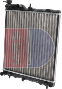 AKS Dasis 560047N - Радиатор, охлаждение двигателя autosila-amz.com