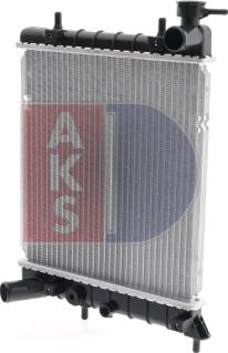 AKS Dasis 560014N - Радиатор, охлаждение двигателя autosila-amz.com