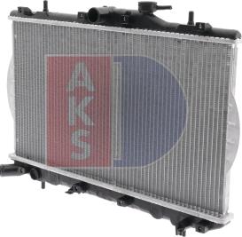 AKS Dasis 560340N - Радиатор, охлаждение двигателя autosila-amz.com