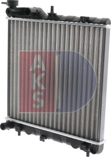 AKS Dasis 560350N - Радиатор, охлаждение двигателя autosila-amz.com