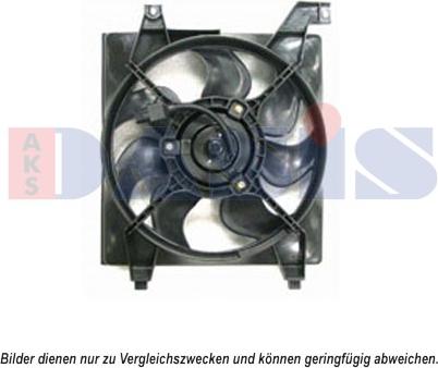 AKS Dasis 568062N - Вентилятор, охлаждение двигателя autosila-amz.com