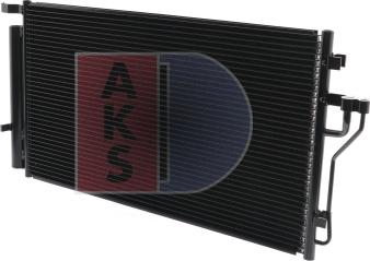 AKS Dasis 562033N - Конденсатор кондиционера autosila-amz.com