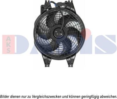 AKS Dasis 518066N - Вентилятор, охлаждение двигателя autosila-amz.com