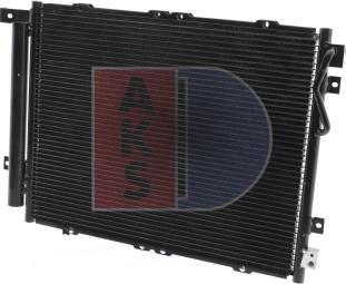 AKS Dasis 512042N - Конденсатор кондиционера autosila-amz.com