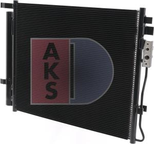 AKS Dasis 512063N - Конденсатор кондиционера autosila-amz.com
