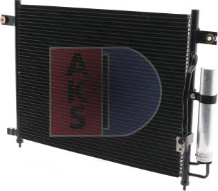 AKS Dasis 512018N - Конденсатор кондиционера autosila-amz.com