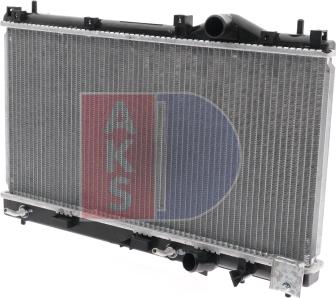 AKS Dasis 520460N - Радиатор, охлаждение двигателя autosila-amz.com