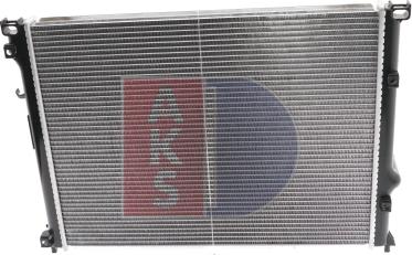 AKS Dasis 520025N - Радиатор, охлаждение двигателя autosila-amz.com