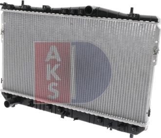 AKS Dasis 520103N - Радиатор, охлаждение двигателя autosila-amz.com