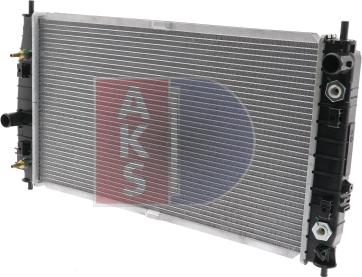 AKS Dasis 520350N - Радиатор, охлаждение двигателя autosila-amz.com