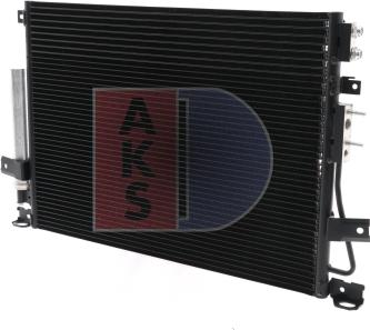 AKS Dasis 522077N - Конденсатор кондиционера autosila-amz.com