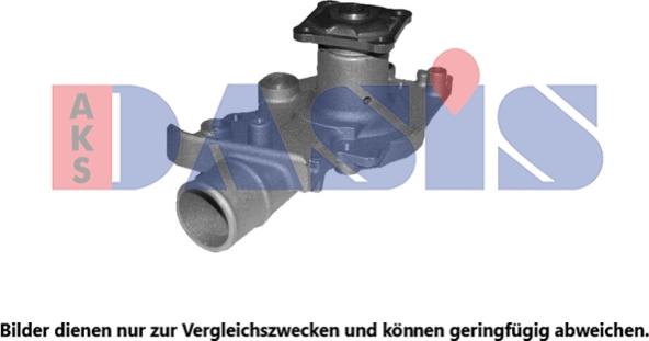 AKS Dasis 570176N - Водяной насос autosila-amz.com