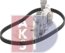 AKS Dasis 570346N - Водяной насос + комплект зубчатого ремня ГРМ autosila-amz.com