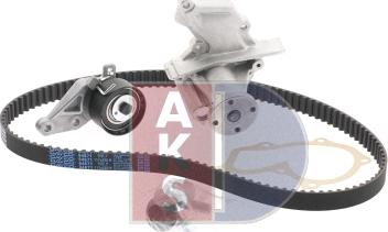 AKS Dasis 570355N - Водяной насос + комплект зубчатого ремня ГРМ autosila-amz.com