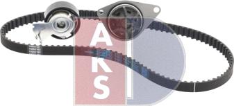 AKS Dasis 570360N - Водяной насос + комплект зубчатого ремня ГРМ autosila-amz.com