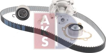 AKS Dasis 570361N - Водяной насос + комплект зубчатого ремня ГРМ autosila-amz.com