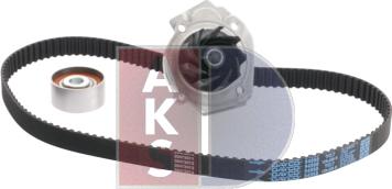AKS Dasis 570363N - Водяной насос + комплект зубчатого ремня ГРМ autosila-amz.com
