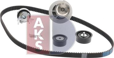 AKS Dasis 570307N - Водяной насос + комплект зубчатого ремня ГРМ autosila-amz.com