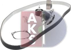 AKS Dasis 570339N - Водяной насос + комплект зубчатого ремня ГРМ autosila-amz.com