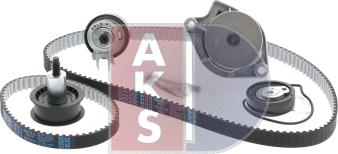AKS Dasis 570320N - Водяной насос + комплект зубчатого ремня ГРМ autosila-amz.com