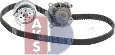 AKS Dasis 570296N - Водяной насос + комплект зубчатого ремня ГРМ autosila-amz.com