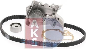 AKS Dasis 570268N - Водяной насос + комплект зубчатого ремня ГРМ autosila-amz.com